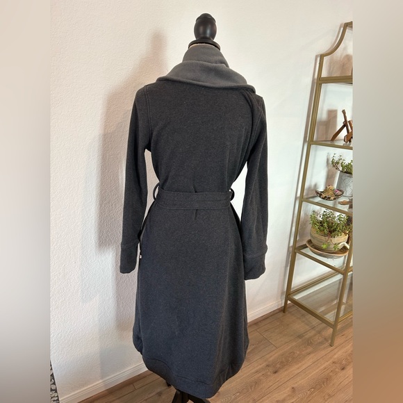 UGG Robe Grey Warm Cozy Mid Length - Picture 5 of 6
